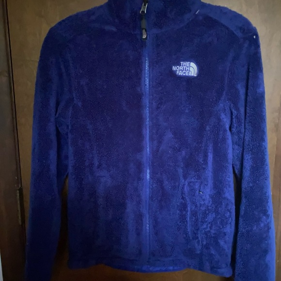 The North Face vivid Royal Blue Fleece Flash dry Jacket Size XS - Picture 9 of 9